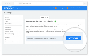 Transit-Protection-Shippit-Settings